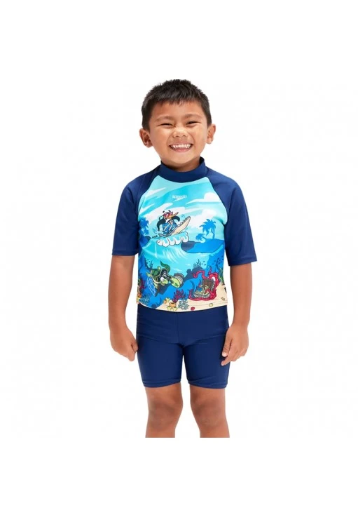 Costum de baie Speedo LTS JAM RASH TOP SET IM