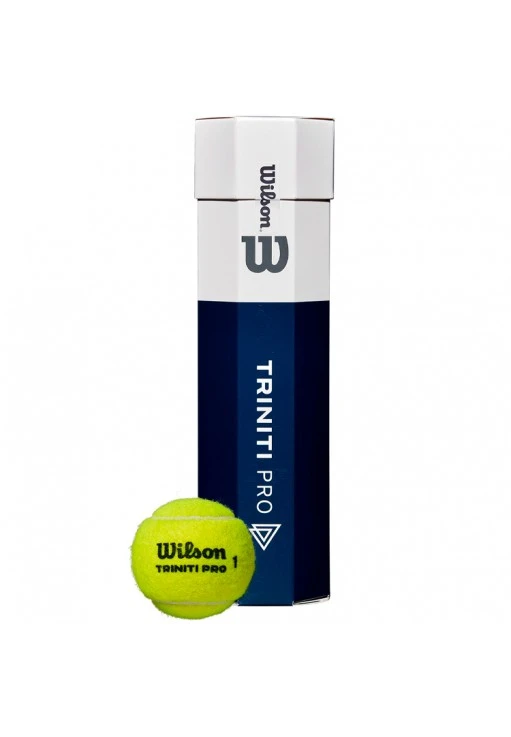 Набор мячей для тенниса 4 шт Wilson TRINITI PRO TBALL 4 BALL CAN