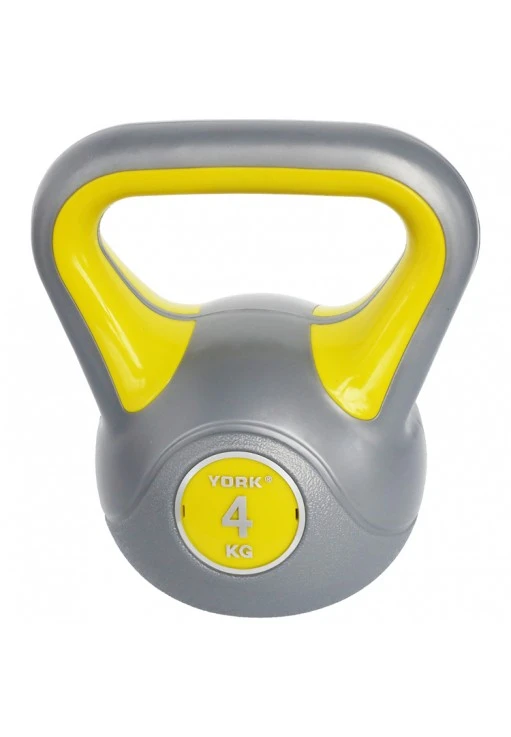 Greutate 4 kg YORK Vinyl Kettlebell