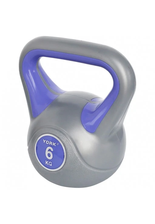 Greutate 6 kg YORK Vinyl Kettlebell
