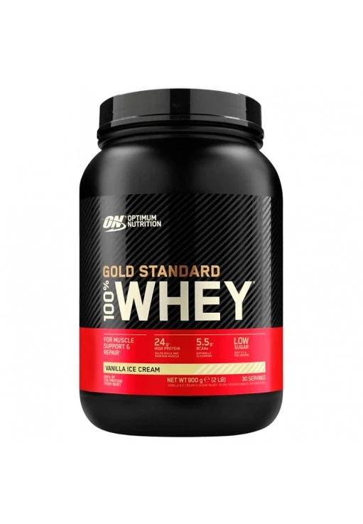 Proteine din zer Optimum Nutrition ON 100% WHEY GOLD VAN ICE CREAM 2LB