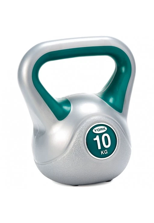 Greutate 10 kg YORK Vinyl Kettlebell