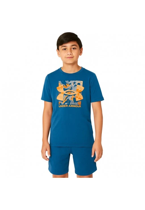 Tricou Under Armour UA BOX LOGO CAMO SS