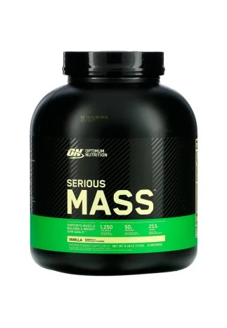 Gheiner Optimum Nutrition SERIOUS MASS VANILLA 6LB