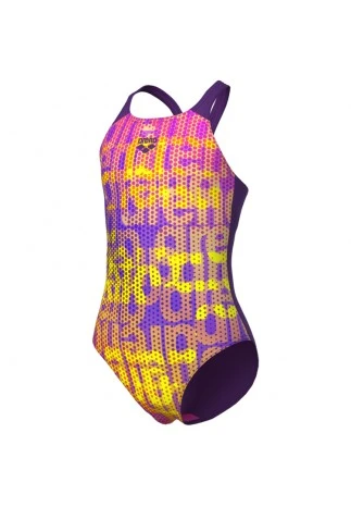 Costum p/u inot Arena MULTI COLOURS SWIMSUIT V BACK