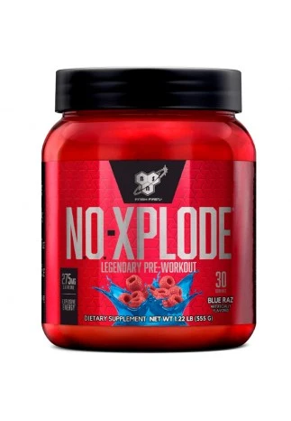 Предтренировочный комплекс BSN No Xplode Legendary Pre-Workout Blue Raspberry 1.22lb