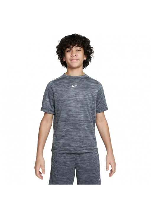 Tricou Nike B NK DF MULTI SS TOP LBR HTHR