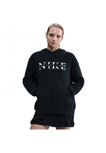 Толстовка Nike W NSW PHNX FLC PO HOOD GLS