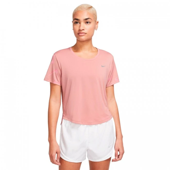 Футболка Nike W NK DF SWOOSH AOP SS CROP