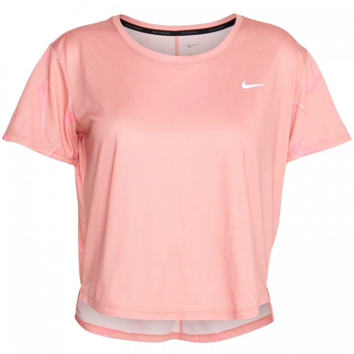 Футболка Nike W NK DF SWOOSH AOP SS CROP - 2