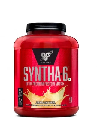 Сывороточный протеин BSN SYNTHA-6 Ultra Premium Protein Matrix, Vanilla Ice Cream 5lb