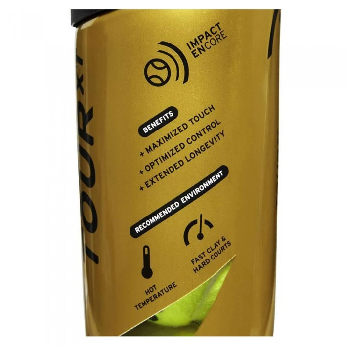 Set mingi p/tenis 4 buc HEAD MINGI TENIS CAMP HEAD TOUR XT 4B 570824 - 2