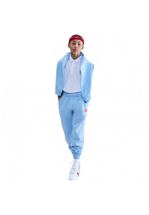 Pantaloni Nike K NSW CLUB FLC JGGR LBR