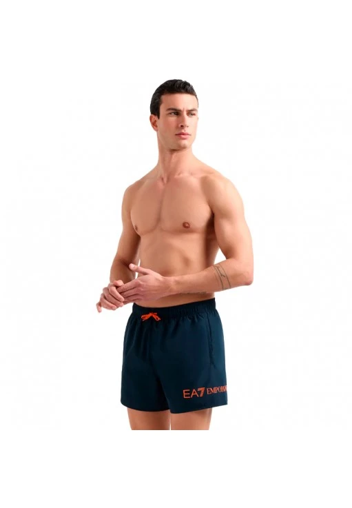 Шорты для плавания EA7 EMPORIO ARMANI WATER SPORT BW M EXTENDED LOGO