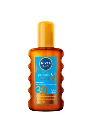 Масло Nivea SUN PROTECT BRONZE SPF 30