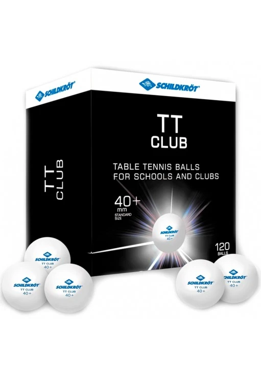 Set mingi p/u tenis de masa 120 buc Donic TT-Ball TT-CLUB TRAININGSBALL POLY 40+
