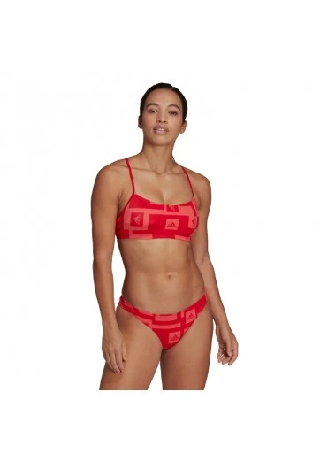Costum p/u inot Adidas BARS AOP BIKINI