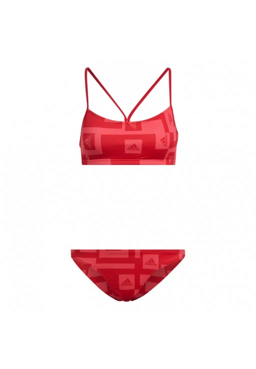 Costum p/u inot Adidas BARS AOP BIKINI