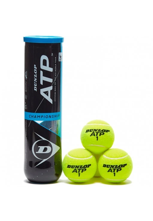 Set mingi p/u tenis 4 buc Dunlop ATP CHAMPIONSHIP