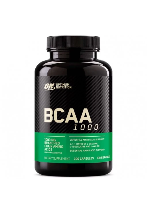 Аминокислоты Optimum Nutrition ON BCAA 1000 200 CAPS