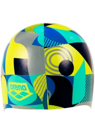 Силиконовая шапочка для плавания Arena Print Jr