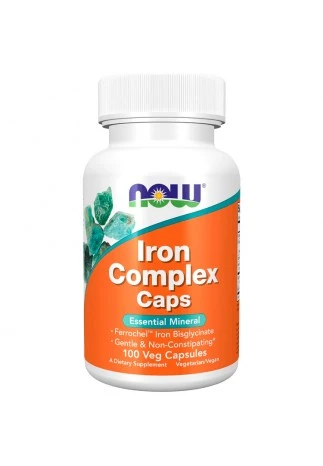 Vitamine Now Foods Iron Complex Caps