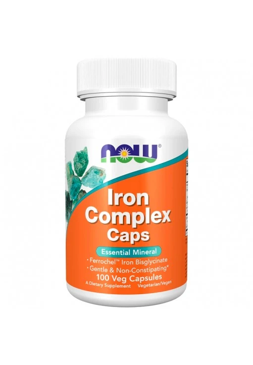 Vitamine Now Foods Iron Complex Caps
