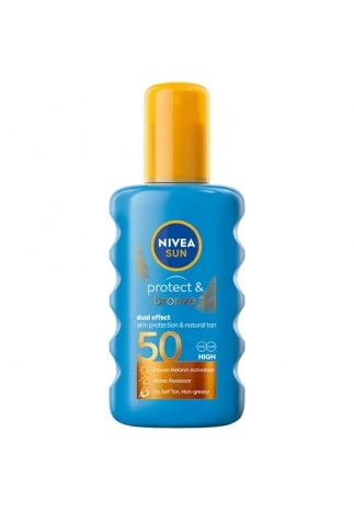Защита от солнца Nivea SUN PROTECT BRONZE SPF 50