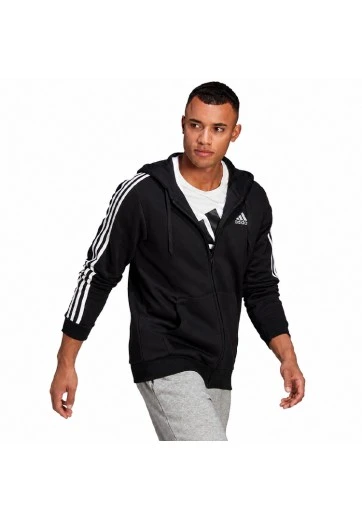 Толстовка Adidas ESSENTIALS FLEECE 3-STRIPES FULL-ZIP
