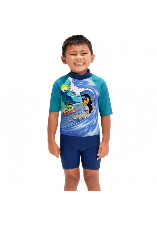 Costum de baie Speedo LTS JAM RASH TOP SET IM