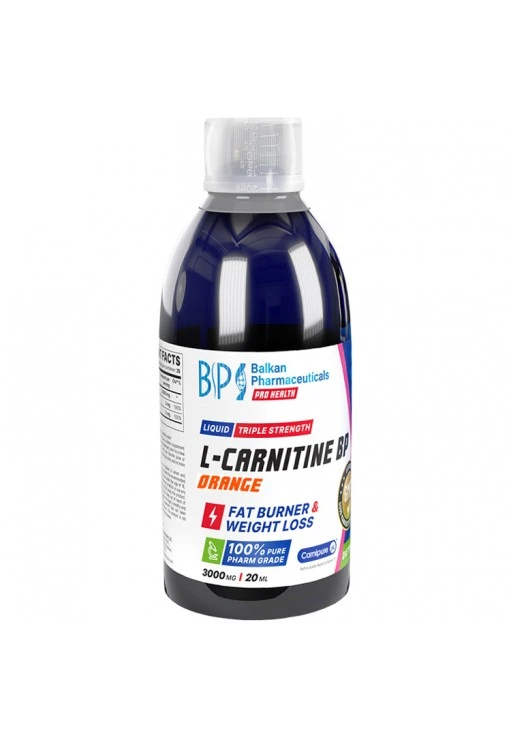 Ацетил-Л-Карнитин Balkan Pharmaceuticals L-CARNITINE BP liquid 500 ml