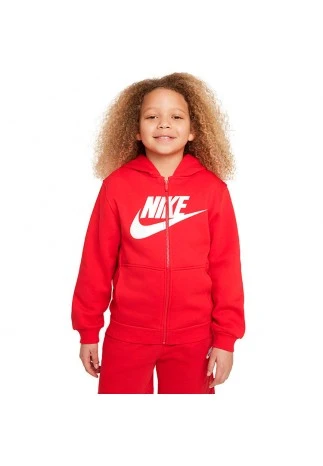 Hanorac Nike K NSW CLUB FLC HD FZ LS HBR