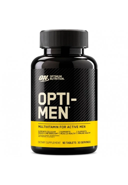 Витамины Optimum Nutrition Opti-Men Multivitamin for active men 90CT