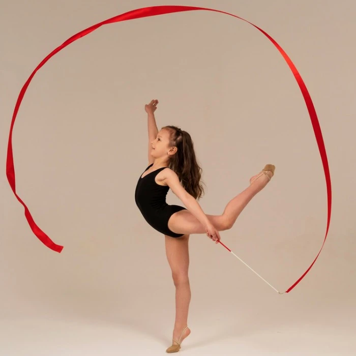 Палка гимнастическая с лентой Grace Dance Ribbon with stick - 5