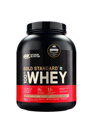 Сывороточный протеин Optimum Nutrition Gold Standard 100% WHEY Mocha Cappuccino 5lb