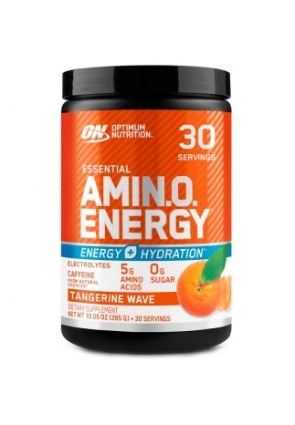 Aminoacizi Optimum Nutrition ESSENTIAL AMIN.O. ENERGY + ELECTROLYTES, Tangerine Wave, 285g