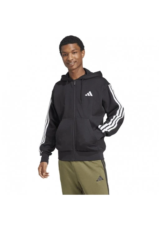 Толстовка Adidas M 3S FL FZ HD