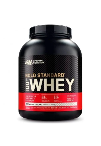 Сывороточный протеин Optimum Nutrition ON 100% WHEY GOLD COOKIES CREAM 4.65LB