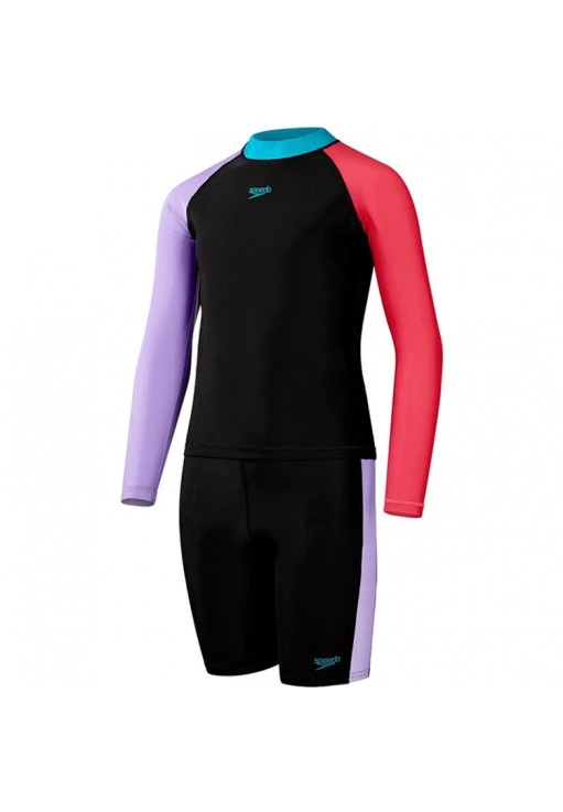 Costum de baie Speedo COLBL LS SP TOP & SHT