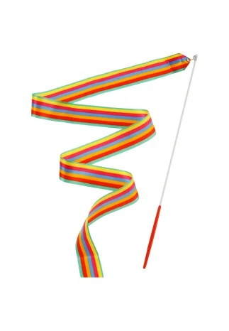Палка гимнастическая с лентой Grace Dance Ribbon with stick