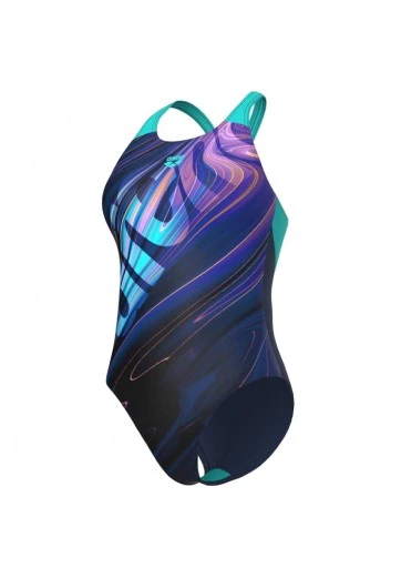 Купальник Arena FLOW SWIMSUIT V BACK LB
