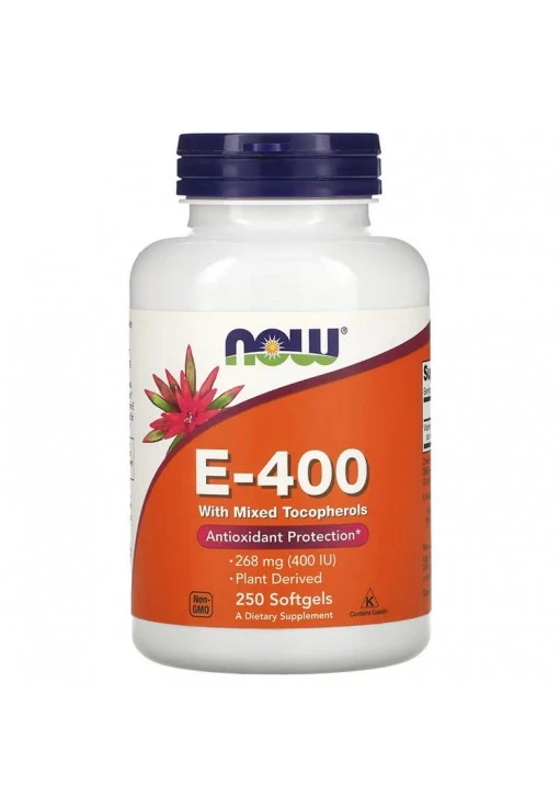 Витамины Now Foods E-400 MIXED TOC  50 SGELS