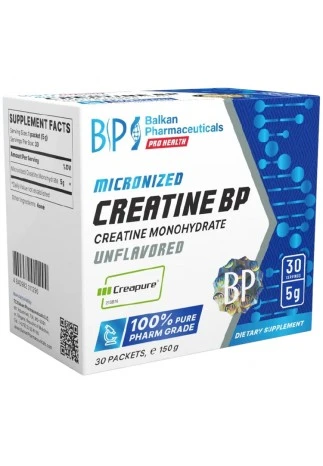 Creatin Balkan Pharmaceuticals CREATINE BP UNFLAVORED powder N30 5 gr sachets