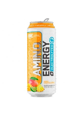 Энергетик Optimum Nutrition Amino Energy + Electrolytes, Mango Pineapple Limeade, 12 oz