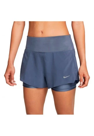 Шорты Nike W NK SWIFT DF MR 3IN 2N1 SHORT