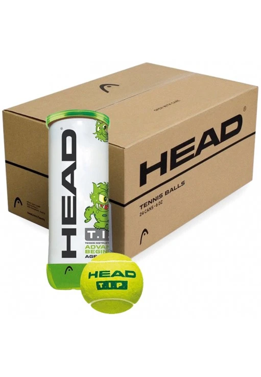Set mingi p/u tenis 72 buc HEAD BOX 72 MTC TIP VERDE 3B