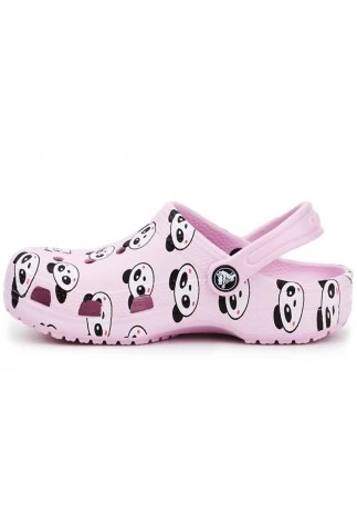 Slapi Crocs Panda Print Clog K