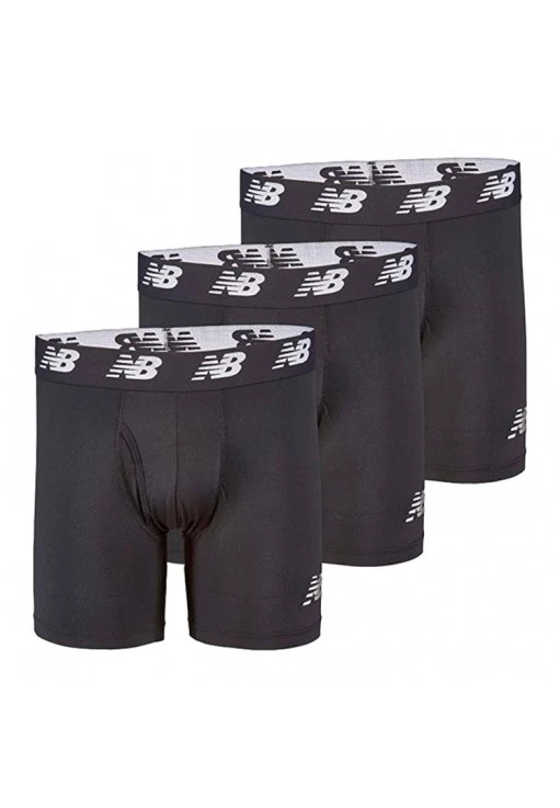 Трусы мужские боксер New Balance Premium 6 Boxer Brief 3PK