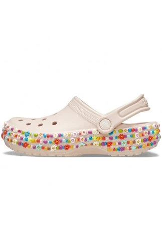 Slapi Crocs Classic Beaded Band Clog T