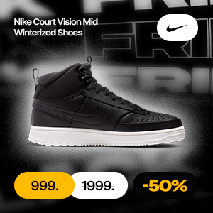 Nike court vision mid winterezed shoes